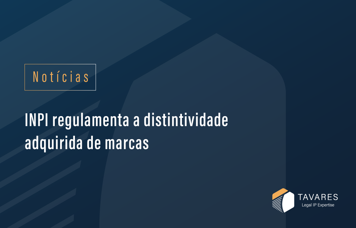 INPI regulamenta a distintividade adquirida em marcas, detalhando prazos e procedimentos. Nova regra entra em vigor em 28 de novembro de 2025.