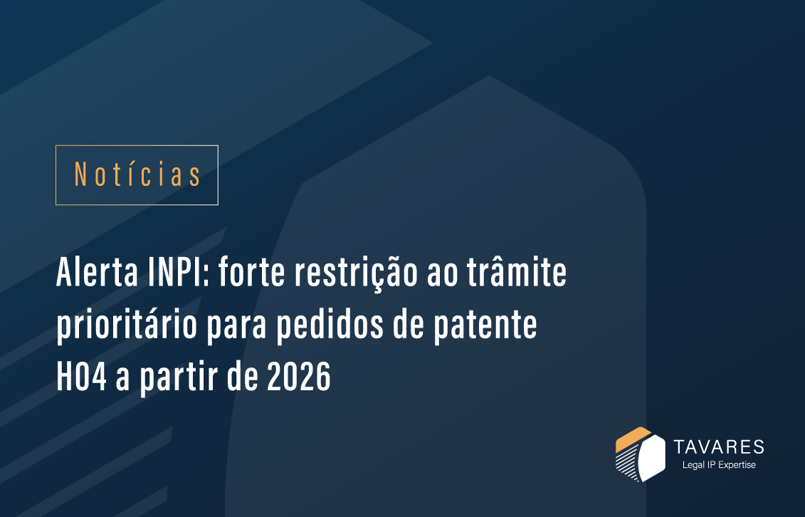 Alerta INPI: forte restrição ao trâmite prioritário para pedidos de patente H04 a partir de 2026