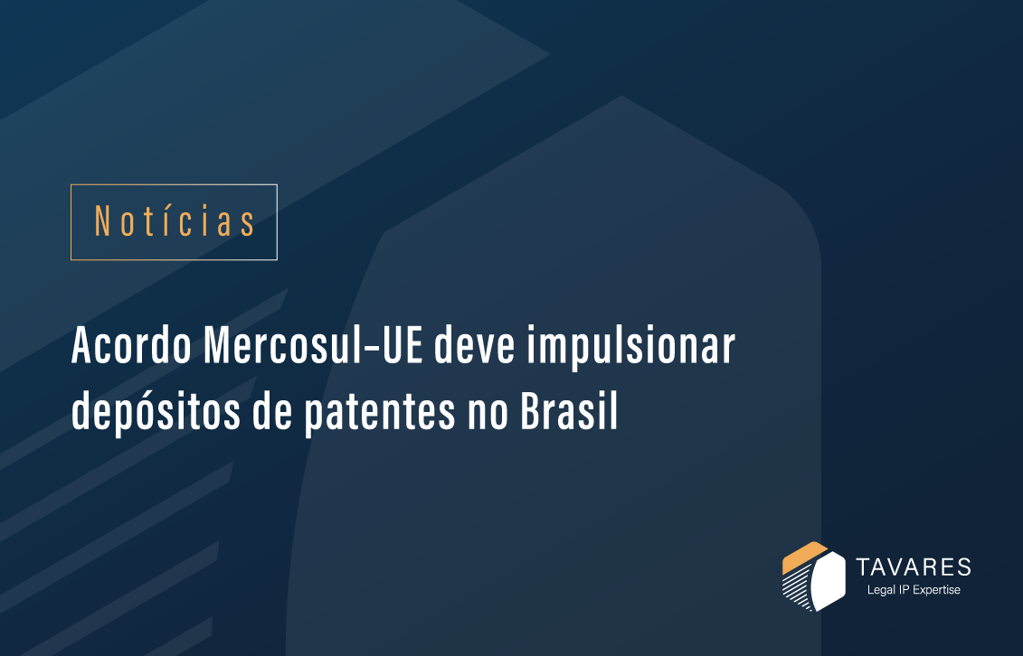 Acordo Mercosul–UE deve impulsionar depósitos de patentes no Brasil
