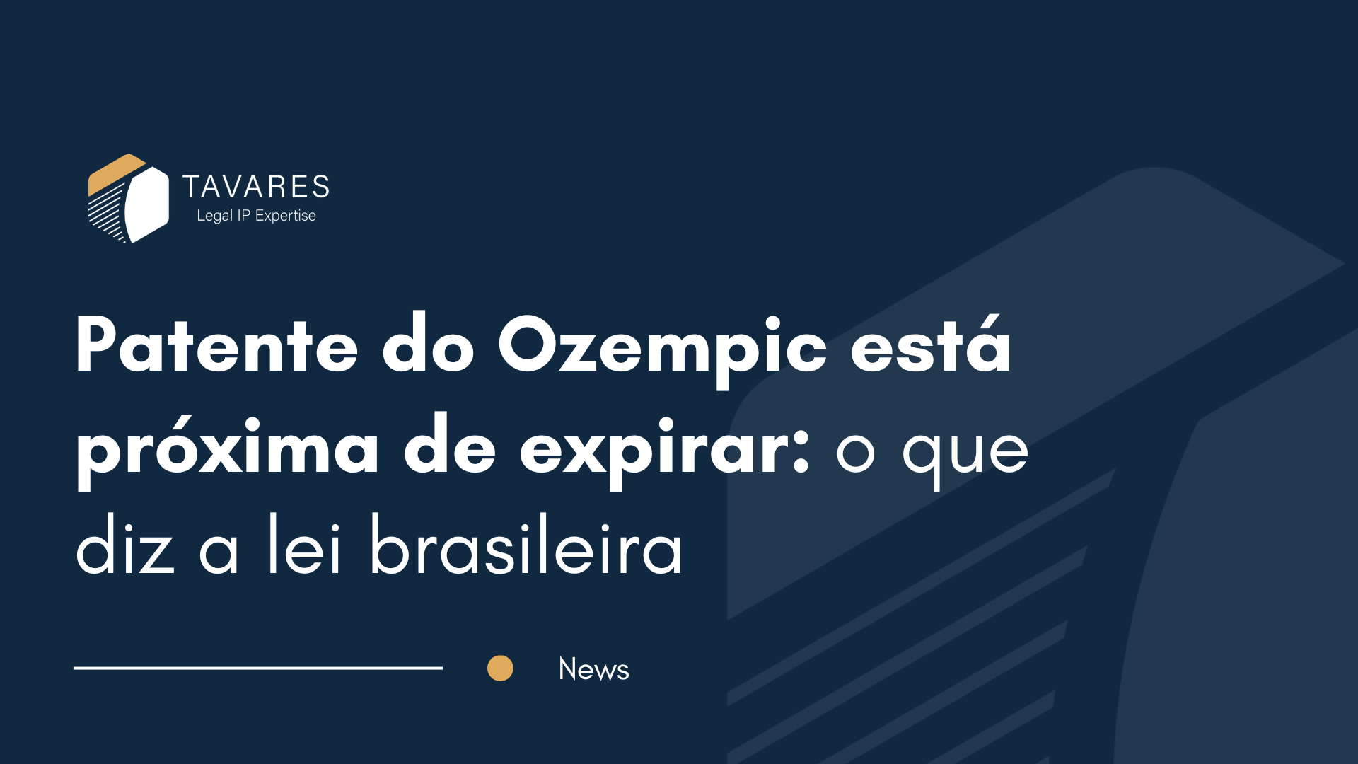 Patente do Ozempic está próxima de expirar: o que diz a lei brasileira