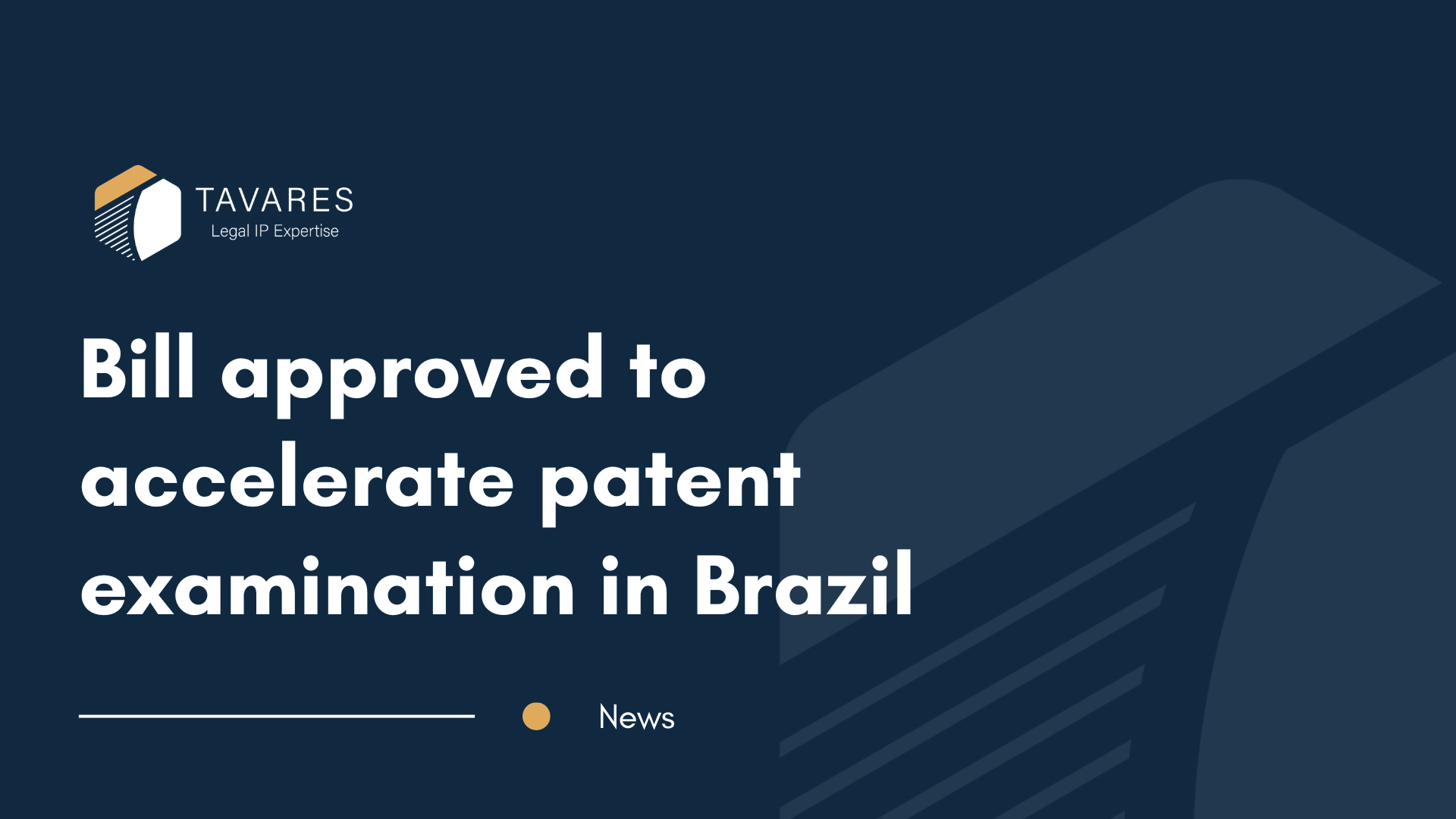 Bill approved to accelerate patent examination in Brazil
