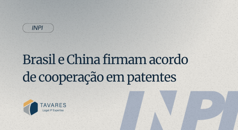 Brasil e China firmam acordo de cooperação em patentes