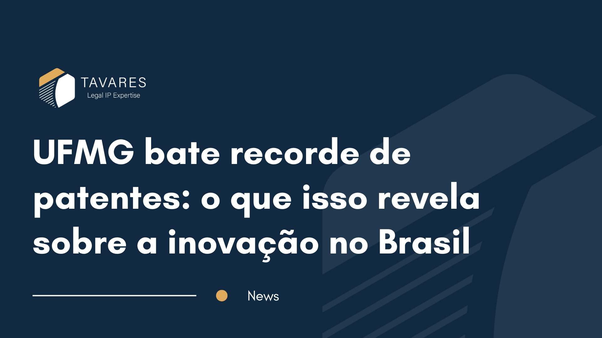 UFMG bate recorde de patentes em 2025. Veja o que isso revela sobre inovação e propriedade intelectual no Brasil.
