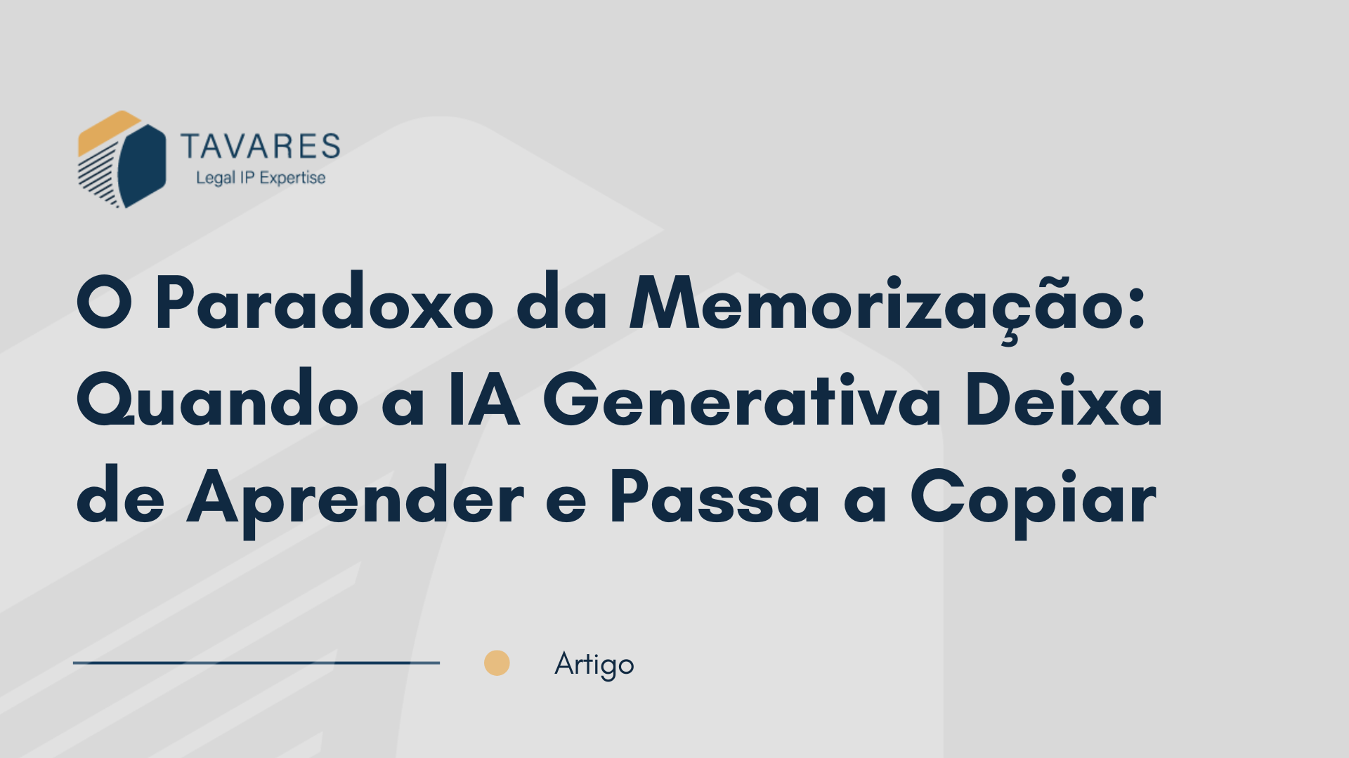 O Paradoxo da Memorização: Quando a IA Generativa Deixa de Aprender e Passa a Copiar