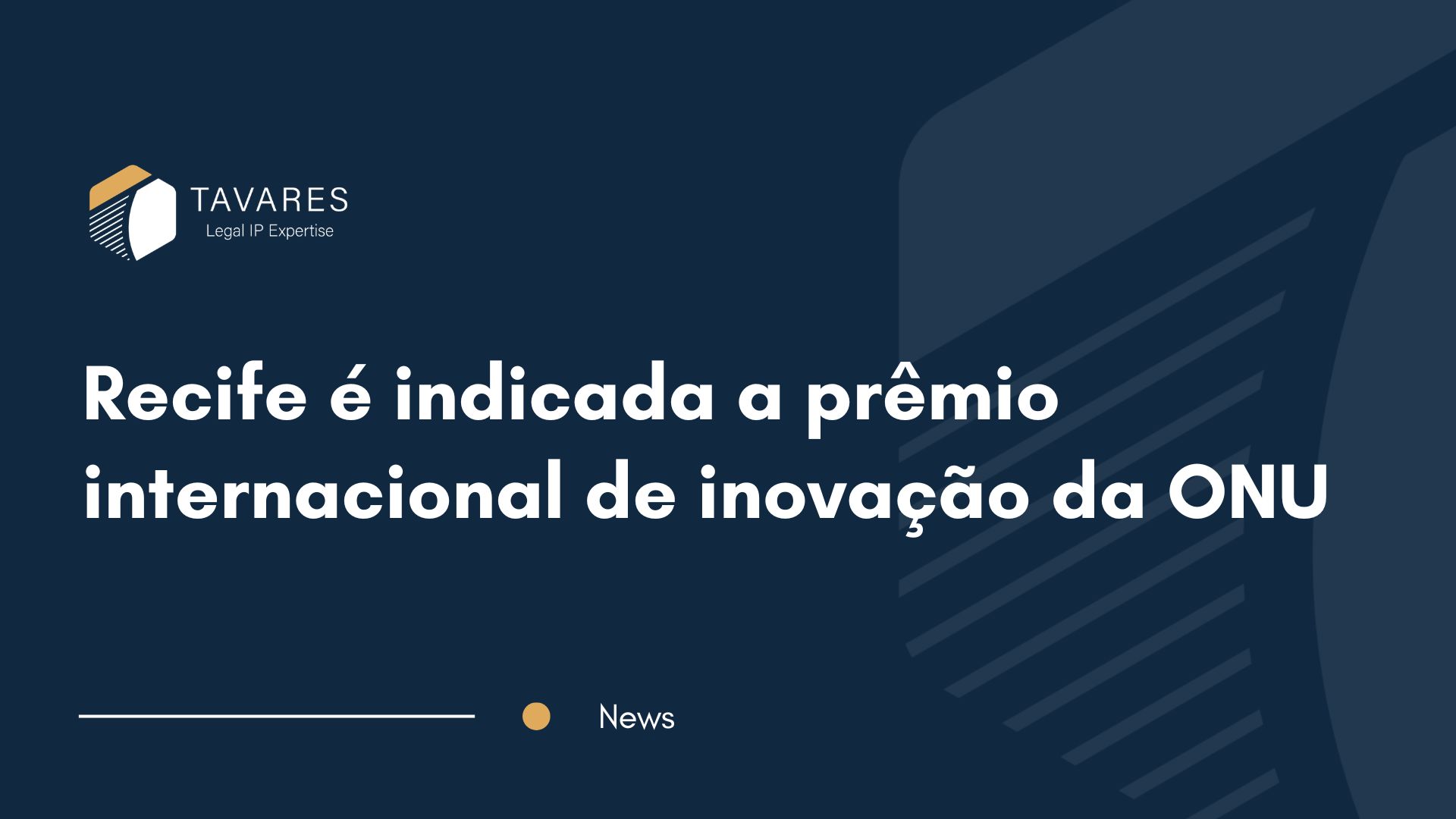 Recife é indicada a prêmio internacional de inovação da ONU