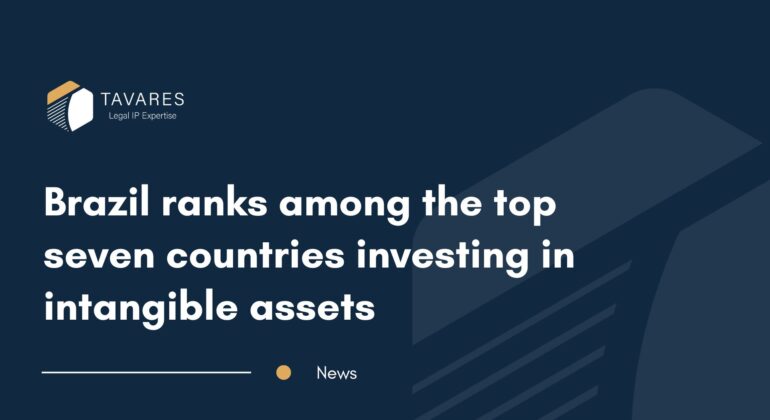 Brazil ranks among the top seven countries investing in intangible assets
