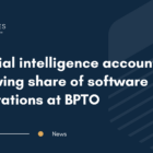 Artificial intelligence accounts for a growing share of software registrations at BPTO
