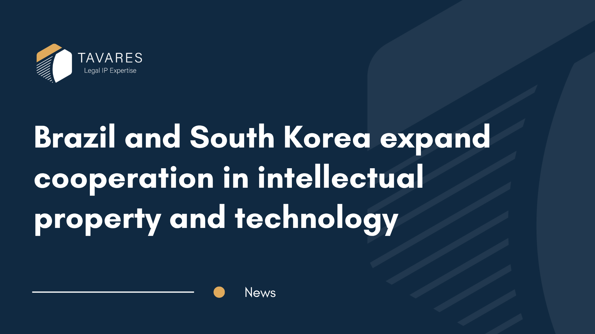 Brazil and South Korea expand cooperation in intellectual property and technology