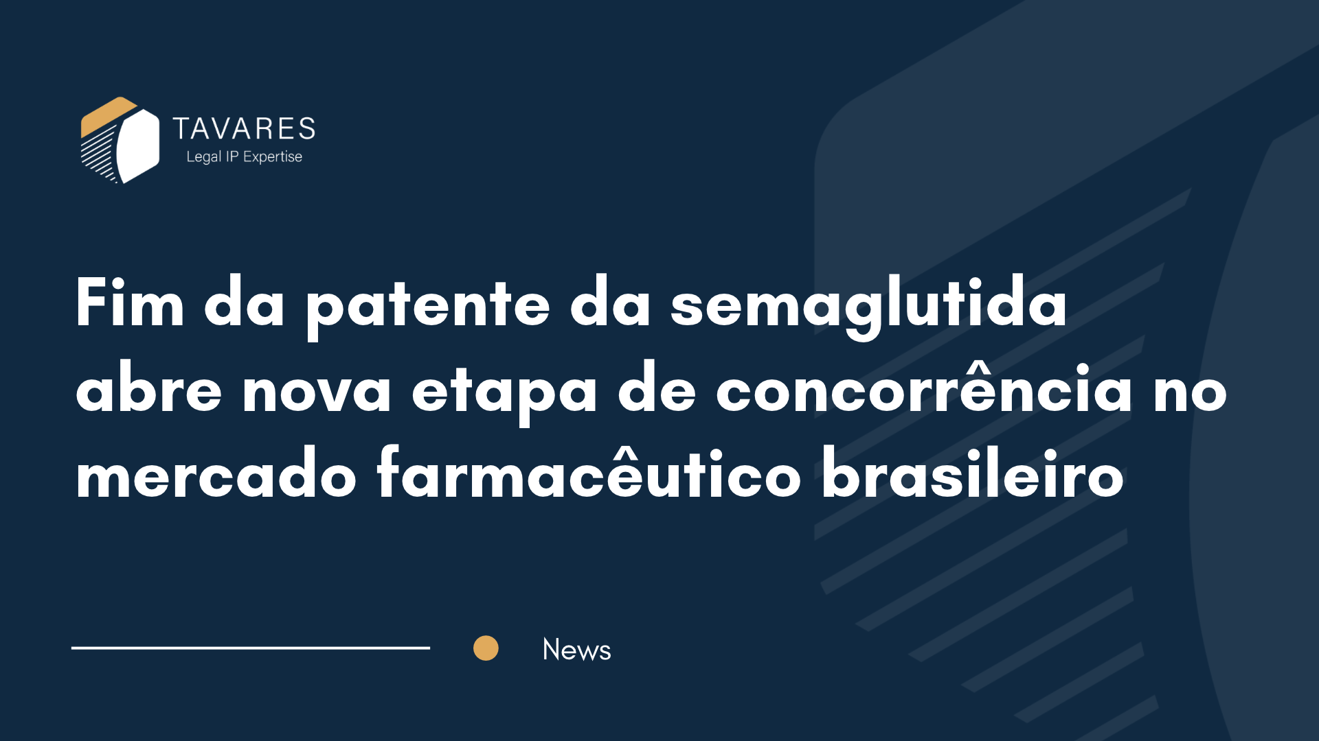 Fim da patente da semaglutida abre nova etapa de concorrência no mercado farmacêutico brasileiro